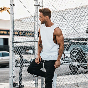 Custom Quick Dry Tank Tops Wholesale OEM Manufacturer Supplier Polyester Sleeveless <b>Vest</b> Private Label Bulk Production - Product Image 5