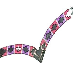 แฟนซีโปโลหนังม้าคิ้ววงดนตรีที่มีม้าบิตที่มีอยู่ในการออกแบบหลายสีและขนาด - Product Image 1