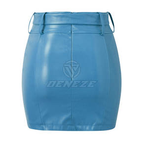 Jupes en cuir pour femmes de la meilleure qualité, faible MOQ, en vente, marque privée. - Product Image 3