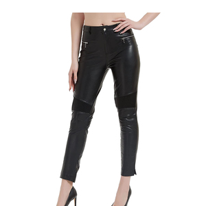 <b>Leather</b> <b>Leggings</b> Women <b>High</b> <b>Waisted</b> Tights Stretchy Pants Wholesale Customize <b>Leather</b> Pants Ladies - Product Image 4