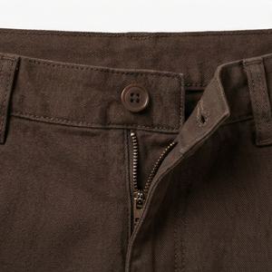 Pantalones Cortos Deportivos de Verano para Hombre, Casuales, de Playa, de Secado Rápido, con Bolsillos, 100% Algodón, Lisos, Teñidos, Cómodos - Product Image 4