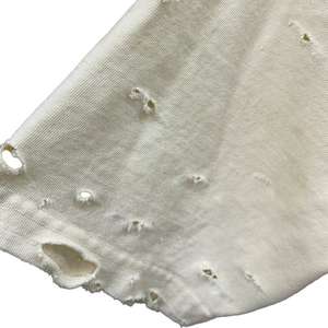 T-shirt Homme Vintage Coupe Boxy Personnalisée en Maille Thermique Gaufrée Streetwear Camouflage Manches Longues Oversize Délavé à l'Acide - Product Image 6