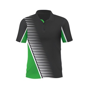 Polo para Hombre Personalizado en Azul con Cuello en Contraste, Transpirable, Deportivo, para Golf, Ligero y de Secado Rápido - Product Image 3