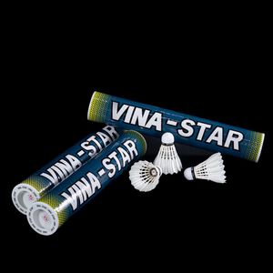ลูกขนไก่ VINA-STAR ระดับมืออาชีพ ขนห่านแท้ หัวไม้ 2 ชั้น หุ้มด้วย PU และไม้ก๊อก ทนทาน แข็งแรง เป็นมิตรกับสิ่งแวดล้อม น้ำหนักเบา - Product Image 2