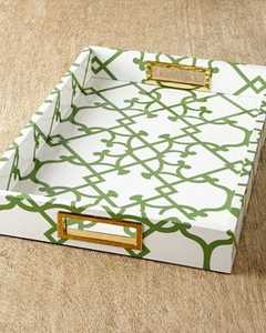 Handmade Collection Bone Inlay <b>Tray</b> In Floral Design For Displaying <b>Perfumes</b> Jewellery Candles Or Accessories from india - Product Image 2