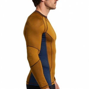 Men's Custom Color Short Sleeve Compression <b>Shirt</b> Eco-Friendly Spandex Twill Fabric Quick Dry Summer Sporty Casual <b>Shirts</b> - Product Image 4