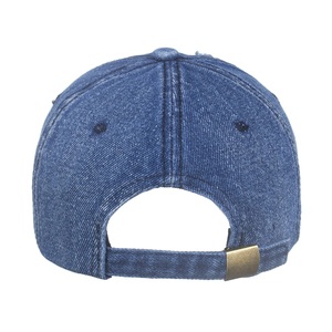 European American Style Men's Spring Summer Washed Distressed Denim <b>Dad</b> <b>Hat</b> Outdoor Casual Sun <b>Hat</b> Baseball Caps for Wholesale - Product Image 2