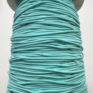 Cordon élastique tressé bleu aqua n°19, 1,2 mm, 288 yards, 100 % nylon haute ténacité, écologique, pour textile de maison - Product Image 3