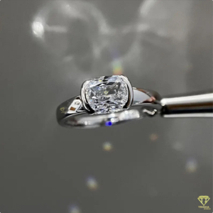 Stunning Cushion Cut <b>Solitaire</b> <b>Ring</b> Designed With Clean Lines And Exceptional Light Reflection For Everyday Luxury - Product Image 1
