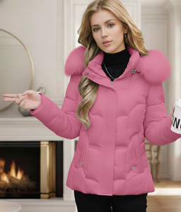 Nouvelle veste d'hiver longue en duvet pour femmes, tendance mode - Product Image 2