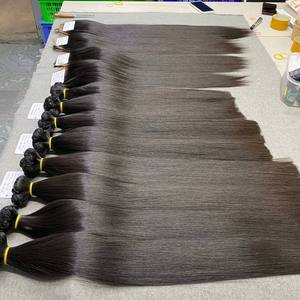 Extensions de cheveux humains bruts 100% non traités, donneur unique, double trame, naturellement ondulés, lots vietnamiens et birmans bouclés - Product Image 5