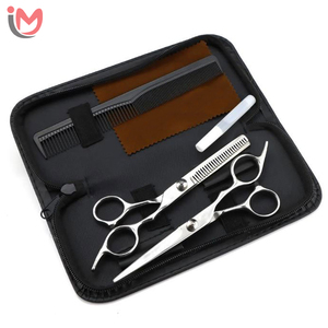 Kits de ciseaux de coiffure pour salon de barbier, ciseaux à effiler, ciseaux de barbier avec peigne, ciseaux de coupe de cheveux pour salon OEM - Product Image 3