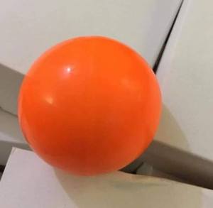Ballon de hockey sur gazon en PVC de qualité supérieure, durable, avec design à fossettes personnalisé, pour l'entraînement, les matchs, les divertissements en plein air, Eoin Winston - Product Image 2
