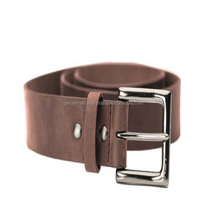 เข็มขัดหนังวัวแท้ของผู้ชายวินเทจออกแบบโดยผู้ผลิตเข็มขัดแฟชั่นอินเดียขายส่ง - Product Image 1