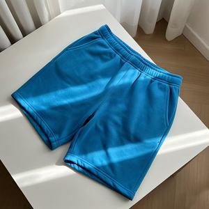 Pantalones Cortos Personalizados para Hombre, 100% Algodón, con Cordón Ajustable, 300 Gramos, Ecológicos, Transpirables, de Secado Rápido, Casuales, para Exteriores, de Color Sólido - Product Image 2