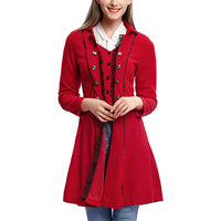 Corsé Gótico Steampunk para Mujer al por Mayor, Disfraz de Halloween, Chaqueta de Cola de Caballo Victoriana, OEM ODM