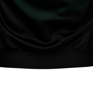 Sweat-shirt pour homme personnalisé en coton imprimé sérigraphié, avec logo frontal en strass brodé, demi-zip, épais - Product Image 6