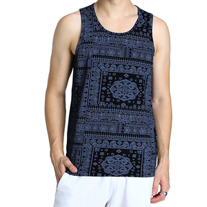 ผู้ผลิตเสื้อผ้าขายส่งเสื้อกล้ามผู้ชายแบบกำหนดเอง เสื้อกล้ามออกกำลังกายระบายอากาศได้ดี เสื้อกล้ามฟิตเนสสำหรับออกกำลังกายในยิม - Product Image 1