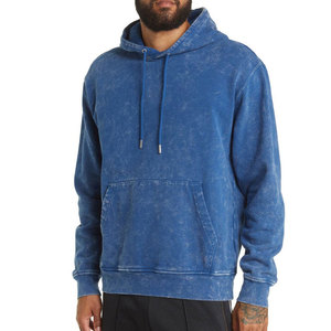 Sudadera con Capucha Extra Grande de Forro Polar para Hombre, Diseño Tie-Dye, 100% Algodón, Tejido de 360g, Impermeable y Transpirable - Product Image 1
