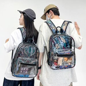 Mochila Escolar Impermeable de PVC Transparente de Alta Calidad, Portátil, para Almacenamiento de Libros, Precio al por Mayor - Product Image 6