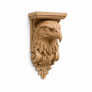Soportes Decorativos Tallados para Muebles de Cocina, Islas y Gabinetes de Madera Maciza EFS-COR, Soportes para Cajones - Product Image 1