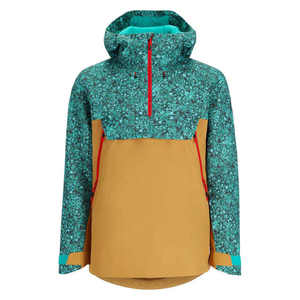 Chaqueta de Esquí Impermeable y Transpirable de Primera Calidad, Diseño Floral, Chaqueta de Snowboard para Exteriores, Cortavientos, con Capucha, Abrigo Deportivo de Invierno - Product Image 1