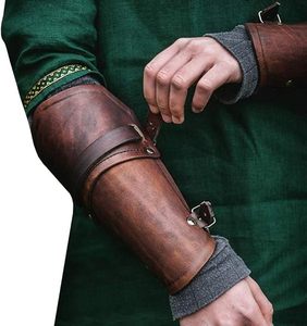 ถุงมือหนังจากผู้ผลิตที่เชื่อถือได้ สำหรับชุดเกราะโบราณ คอลเลกชันคอสเพลย์ การถ่ายภาพ และการตกแต่งโชว์ - Product Image 4