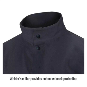 Vêtements de protection cousus à la machine, manteaux de soudeur, vestes de soudage ignifuges, imperméables et respirantes, à prix de gros - Product Image 2