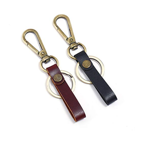 Derniers porte-clés en cuir personnalisables avec logo, porte-clés pour hommes, design moderne, artisanat de pointe - Product Image 6