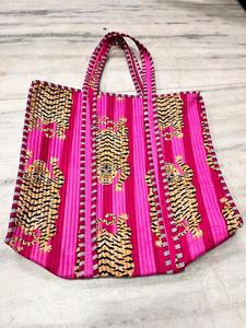 Bolsa de Compras Hecha a Mano para Mujer, Sostenible, Reutilizable, 100% Algodón, Alta Calidad, Moderna, Elegante, Multiusos, Diseño Nuevo, Venta al Por Mayor - Product Image 2