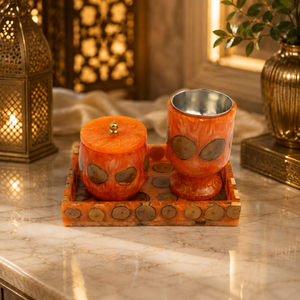 Epoxy Resin Wood <b>Bakhoor</b> Burner Incense Holder Set With Tray Ramadan Eid Gift Arabic <b>Oud</b> Burner Handmade Home Decor Accessory - Product Image 1