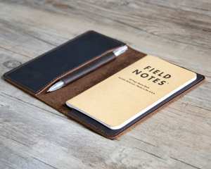 Housse de protection en cuir souple de luxe pour carnet A5, étui anti-odeur rechargeable pour journal et notes - Product Image 6