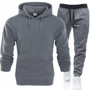 LATEST DESIGN PULLOVER <b>HOODIES</b> TRACKSUIT <b>RUNNING</b> GYM SPORTS JOGGING WEAR PATCHWORK TWO PIECE JOGGING SUIT SWEATSUIT TRACK SUIT - Product Image 3
