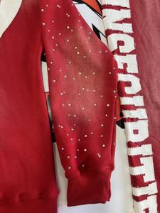 Heavyweight Puff Print <b>Zip</b> <b>up</b> <b>Hoodie</b> and Flared Sweatpants 100% Cotton Acid Wash Tracksuits for Men distressed embroidery - Product Image 6