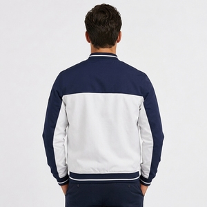 New Men's Bomber <b>Jacket</b> Embroidered Winter Pattern Bomber <b>Jacket</b> High Quality Casual Turtleneck Solid Warm Filling Breathable - Product Image 5