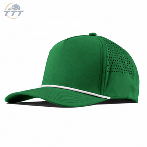 Fabricante Vietnamita de Gorras de Golf Personalizadas al por Mayor, Gorras de Malla Transpirable de 6 Paneles, Logotipo con Parche de Goma, Ajustables, OEM, ODM, de Fábrica - Product Image 3