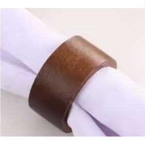 Porte-serviettes en bois au design créatif et tendance pour la décoration de table de restaurant et d'hôtel - Product Image 5