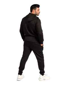 Sweat-shirt en coton 100% 330GSM pour homme, streetwear lourd, impression personnalisée en relief, sweat-shirt en coton uni de haute qualité - Product Image 2
