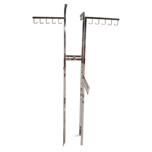 Expositor de Ropa Plegable de Lujo Moderno Bros, Soporte Metálico Resistente para Exhibición Minorista, OEM ODM Vietnam - Product Image 1