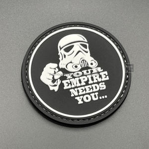 Patchs en PVC de bonne qualité patchs de broderie personnalisés avec logo patchs de broderie en PVC à la mode tissu sergé - Product Image 5