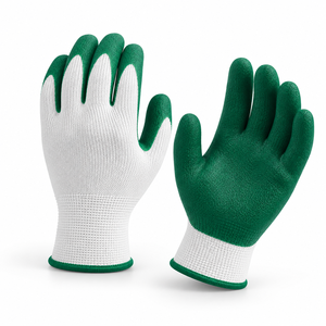 Guantes de Trabajo Resistentes Recubiertos de Látex con Agarre Antideslizante en la Palma, Transpirables, Cómodos y con Movimiento Flexible para Uso Industrial Diario - Product Image 6