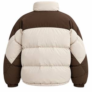 Doudoune Homme Femme Hiver Extérieur Chaude Isolée Légère Réversible Coupe-Vent Respirante à Capuche - Product Image 2