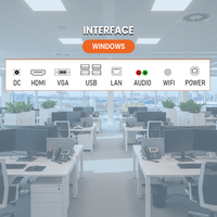 Écrans tactiles interactifs LCD PCAP à écran plat de 24 pouces de qualité supérieure