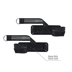 Correas de Muñeca de Neopreno y Cuero Ajustables, Ecológicas, Transpirables, con Logotipo Personalizado, de la Mejor Calidad, para Levantamiento de Pesas - Product Image 4