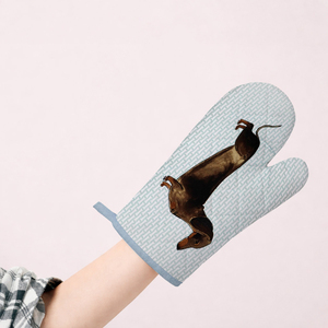 Highest selling Printed Oven mittens with Good Quality Oven Mitt for Kitchen Use at lowest price Supplier in India. - Product Image 2