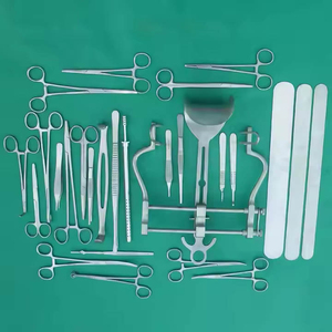 Premium Basic Stainless Steel Laparotomy Surgery Set 84 Pieces Abdominal Surgical <b>Instruments</b> Reusable High-<b>Temperature</b> - Product Image 6