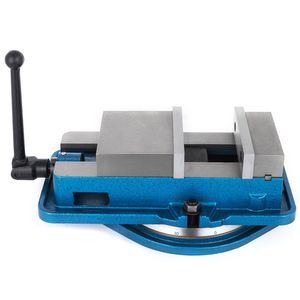 Morsa da banco in acciaio resistente da 3 pollici, morsetto di precisione con base girevole a 360 gradi, larghezza ganasce 3 pollici - Product Image 4
