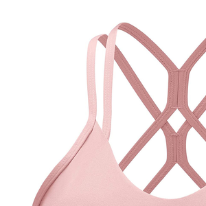 Vêtements de yoga d'été pour femmes : sous-vêtements respirants, soutien-gorge de sport pour la course à pied, effet push-up et maintien anti-choc - Product Image 4
