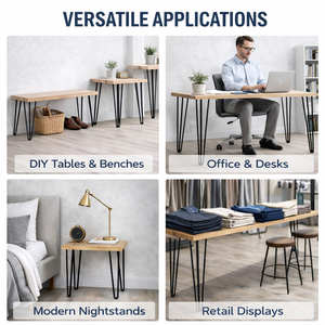 Custom Heavy Duty Metal Dining <b>Table</b> Base Square Frame <b>Legs</b> for Home Office Use EDPTBL000 - Product Image 6