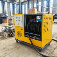 Robot de dragage de boues intégré à haute pression, mode de travail multifonctionnel, machine de désassainissement pour ruisseaux urbains